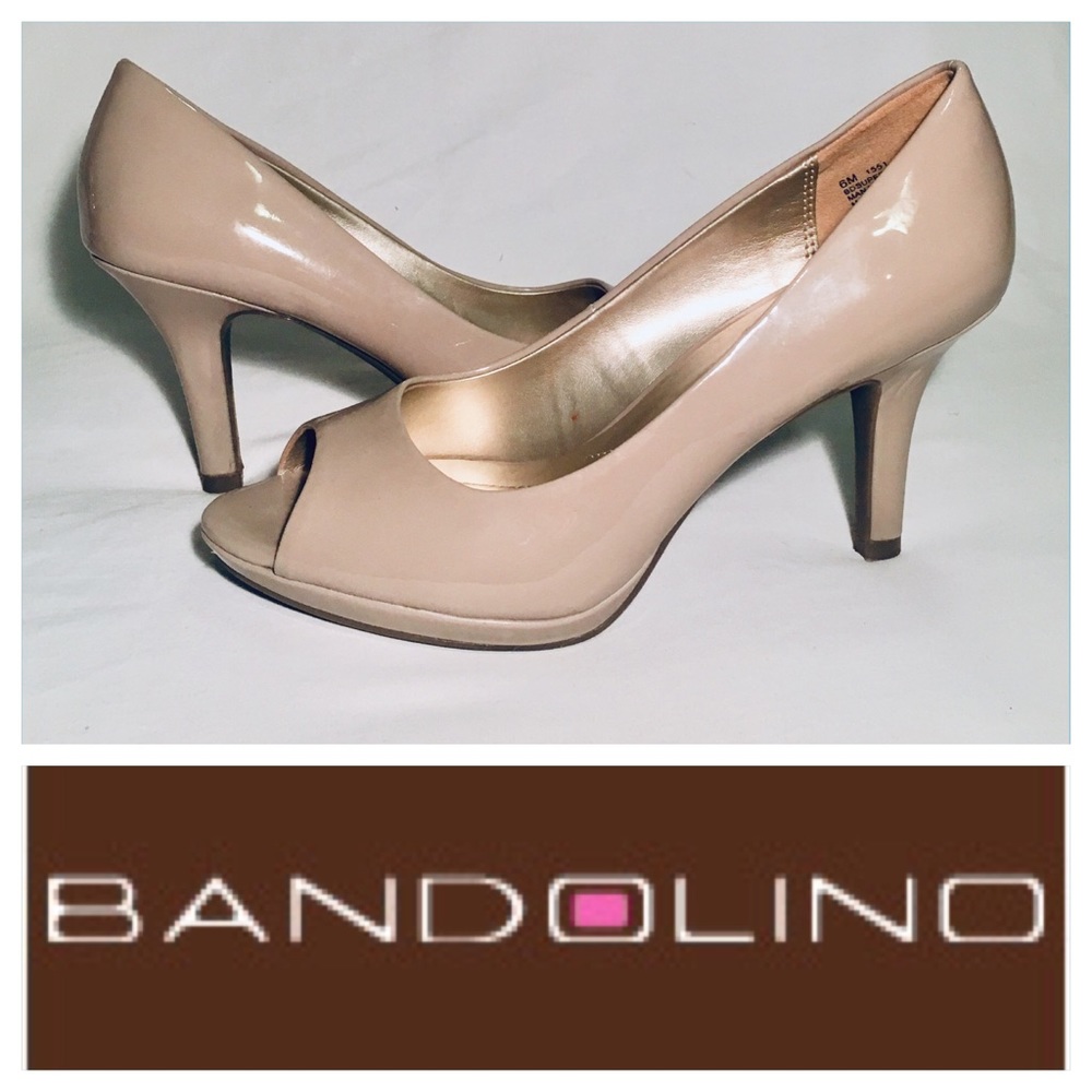 Nude Patent Heel